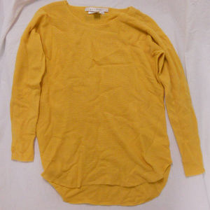 Cashmere Max Studio Sweater M Yellow NWOT